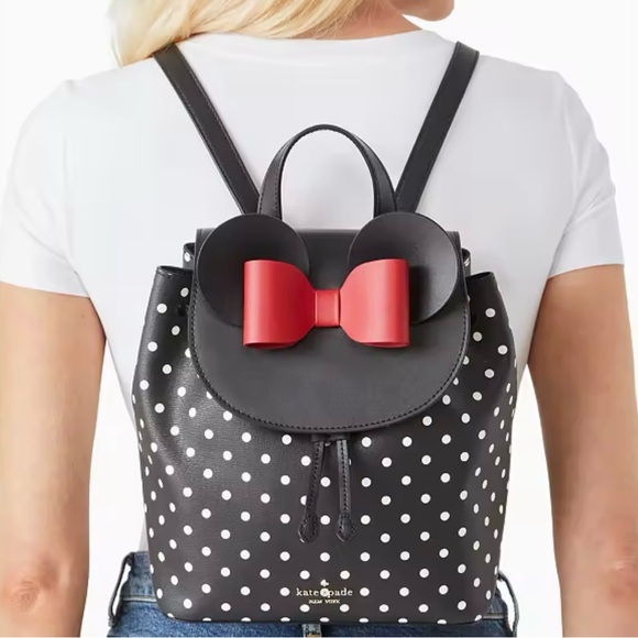 Brand New Kate Spade Minnie Mouse Backpack - Picture 1 of 4